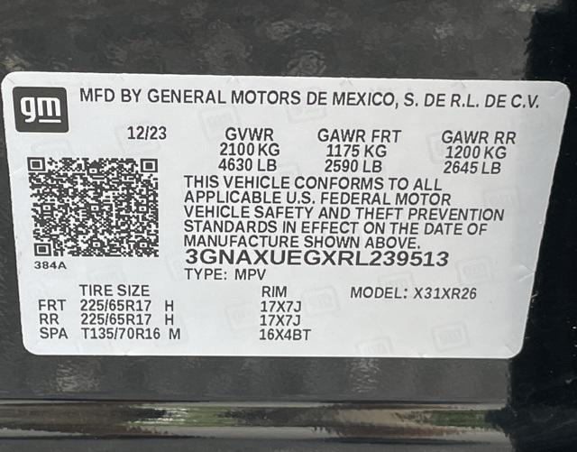 used 2024 Chevrolet Equinox car, priced at $25,900