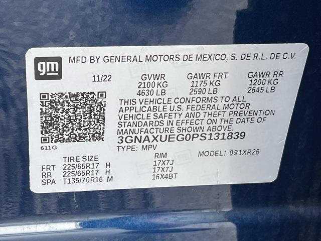 used 2023 Chevrolet Equinox car, priced at $19,900