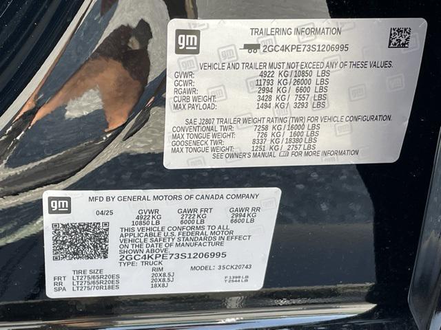 new 2025 Chevrolet Silverado 2500 car, priced at $69,955