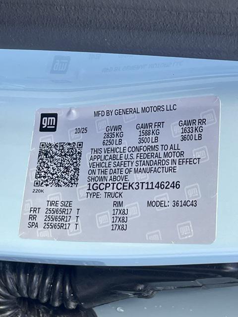 new 2026 Chevrolet Colorado car, priced at $44,430