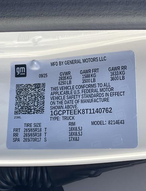 new 2026 Chevrolet Colorado car, priced at $42,920