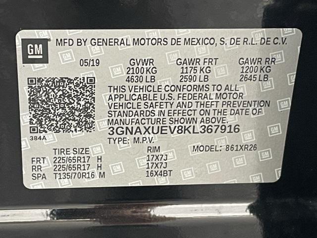 used 2019 Chevrolet Equinox car, priced at $17,995