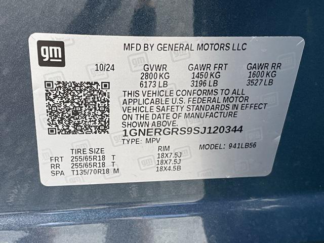 new 2025 Chevrolet Traverse car, priced at $44,780