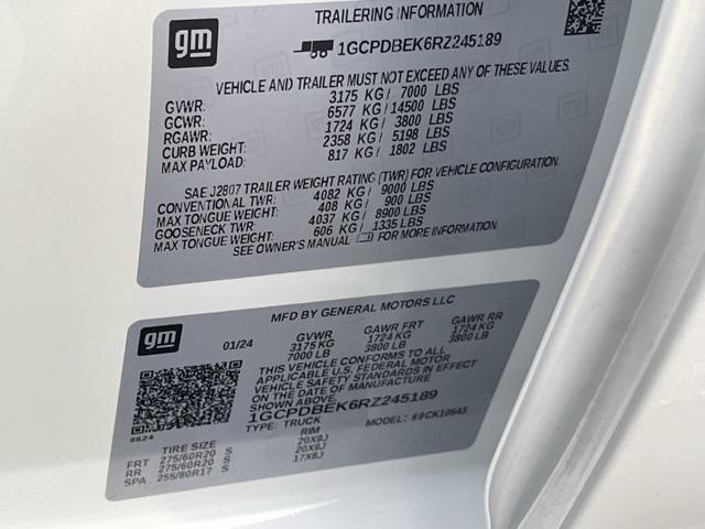 used 2024 Chevrolet Silverado 1500 car, priced at $39,995