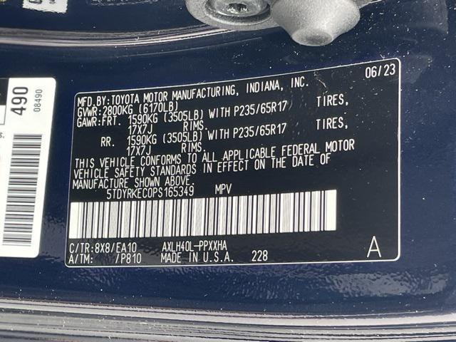 used 2023 Toyota Sienna car, priced at $36,995