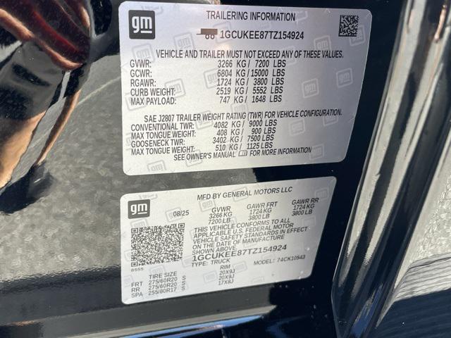 new 2026 Chevrolet Silverado 1500 car, priced at $84,150