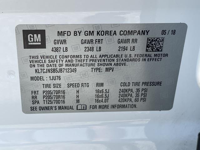 used 2018 Chevrolet Trax car, priced at $15,900