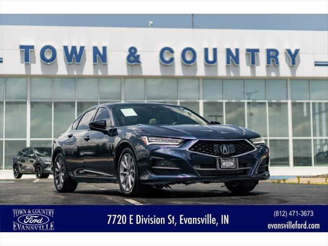used 2021 Acura TLX car, priced at $29,990