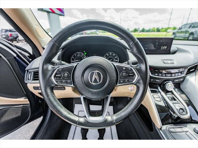used 2021 Acura TLX car, priced at $29,990