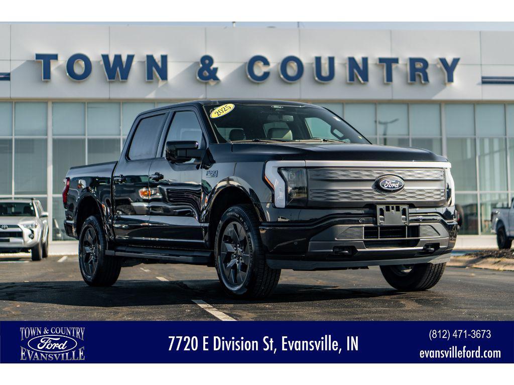 new 2025 Ford F-150 Lightning car, priced at $78,865