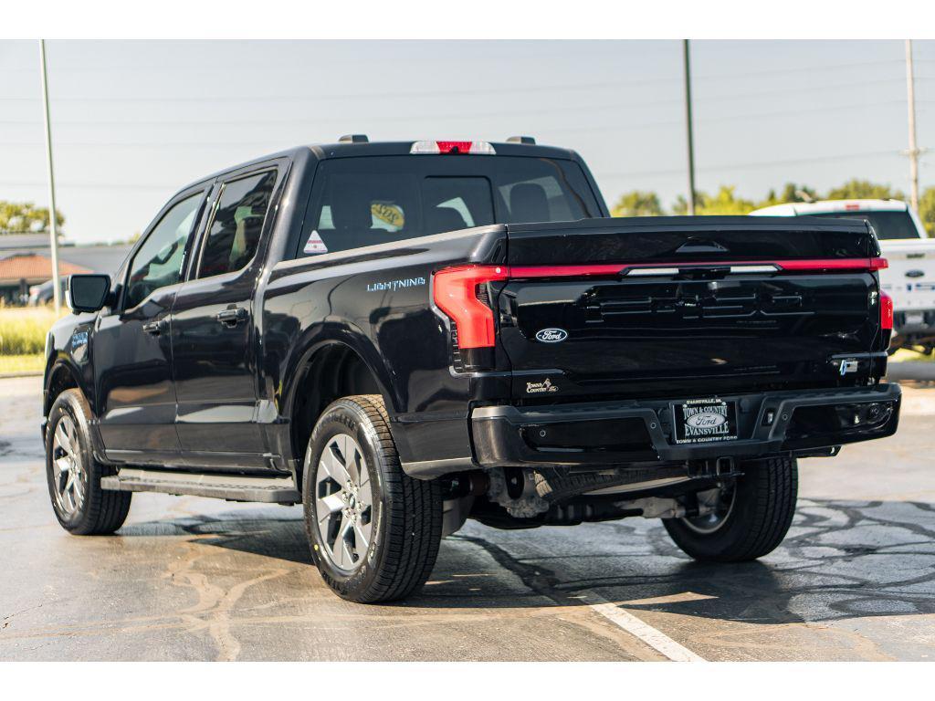 new 2025 Ford F-150 Lightning car, priced at $78,865