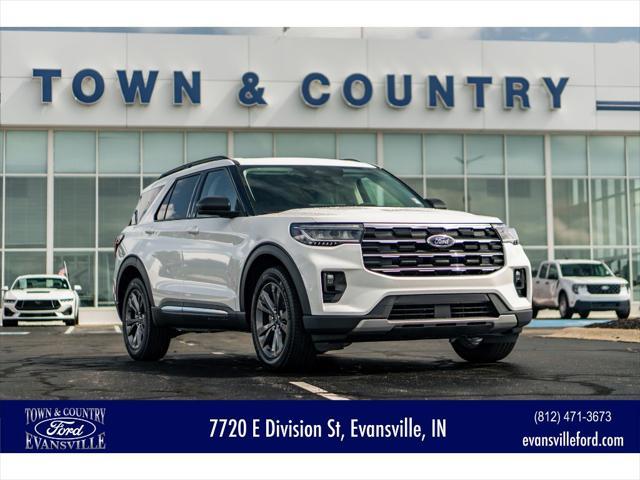 new 2025 Ford Explorer car, priced at $50,190