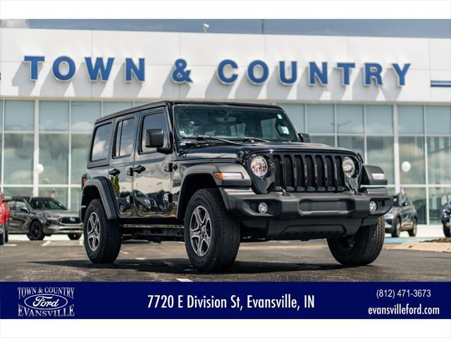 used 2021 Jeep Wrangler Unlimited car, priced at $31,990
