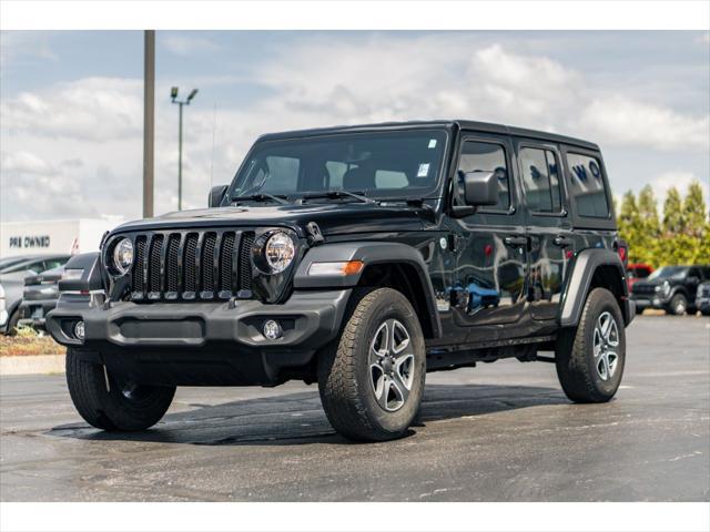 used 2021 Jeep Wrangler Unlimited car, priced at $31,990