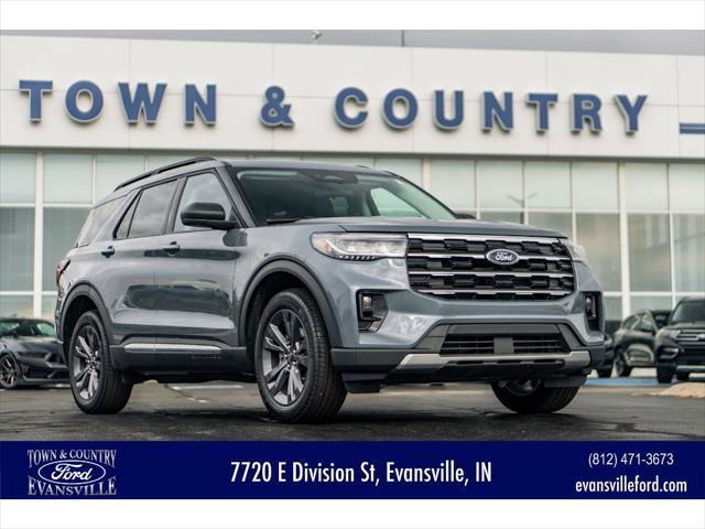 new 2025 Ford Explorer car, priced at $50,595