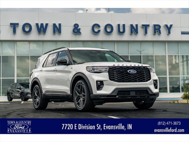 new 2025 Ford Explorer car, priced at $49,386