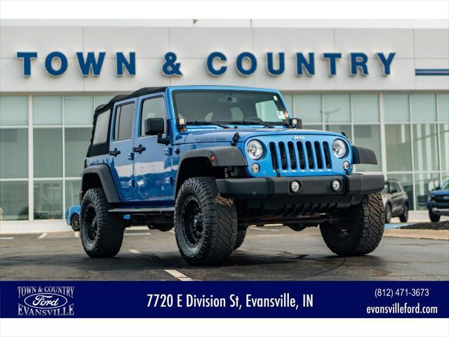 used 2015 Jeep Wrangler Unlimited car, priced at $26,990