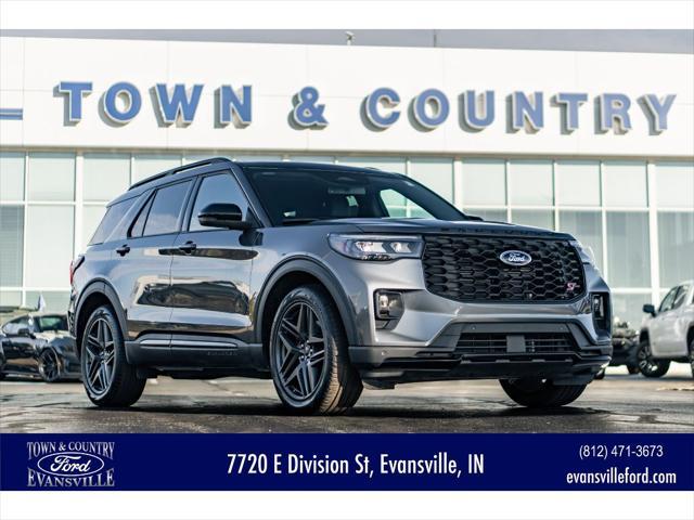 new 2025 Ford Explorer car, priced at $65,990