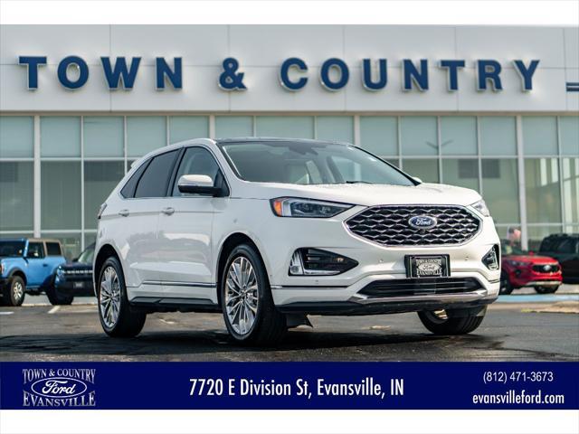 used 2022 Ford Edge car, priced at $27,900