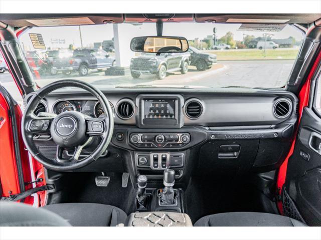 used 2021 Jeep Wrangler car, priced at $23,480