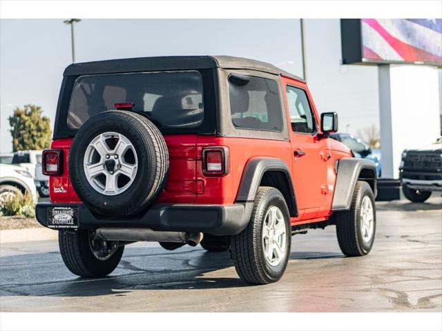 used 2021 Jeep Wrangler car, priced at $23,480