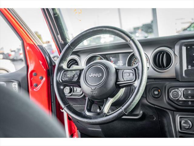 used 2021 Jeep Wrangler car, priced at $23,480