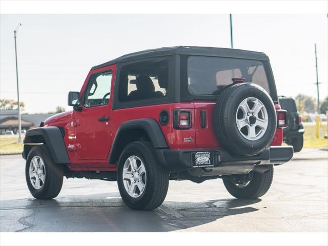 used 2021 Jeep Wrangler car, priced at $23,480