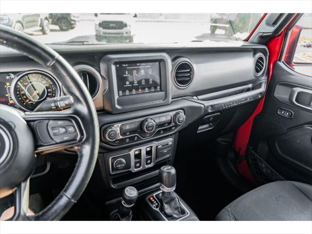 used 2021 Jeep Wrangler car, priced at $23,480