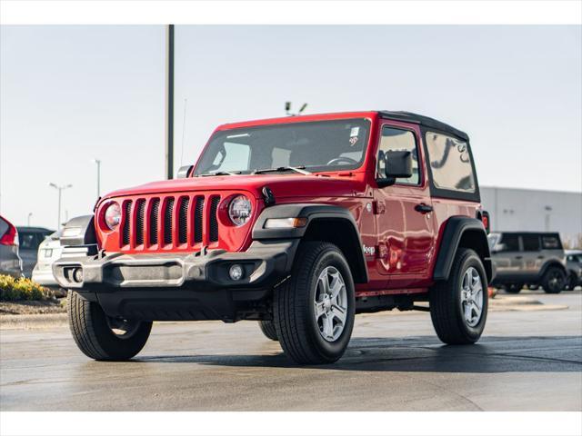 used 2021 Jeep Wrangler car, priced at $23,480