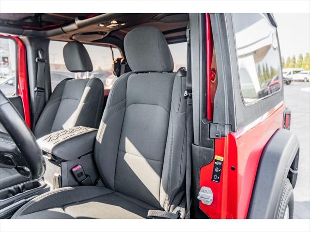 used 2021 Jeep Wrangler car, priced at $23,480