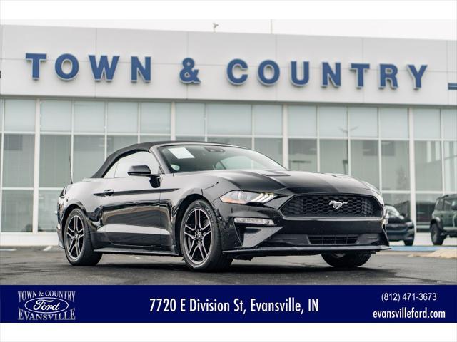 used 2021 Ford Mustang car, priced at $24,690