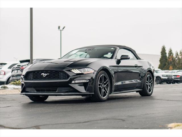 used 2021 Ford Mustang car, priced at $24,690