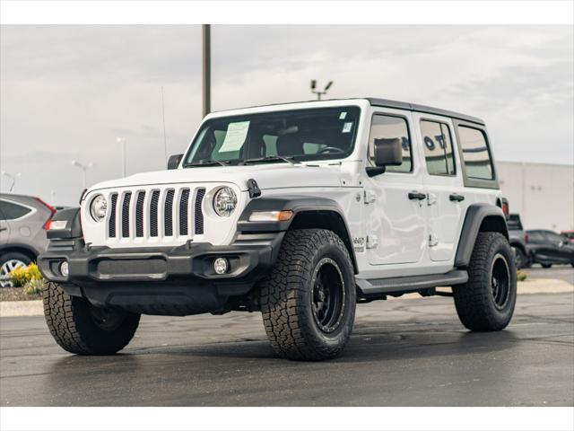 used 2020 Jeep Wrangler Unlimited car, priced at $29,490