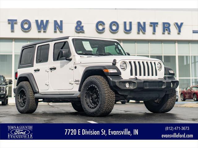 used 2020 Jeep Wrangler Unlimited car, priced at $29,490