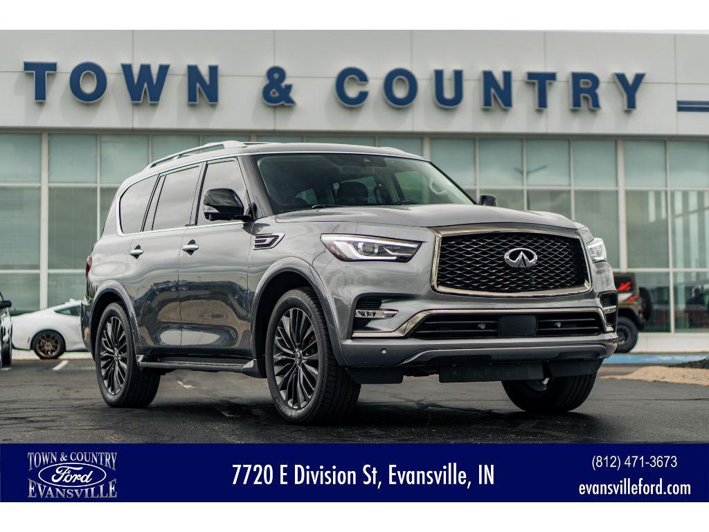 used 2021 INFINITI QX80 car, priced at $42,990