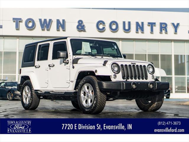 used 2015 Jeep Wrangler Unlimited car, priced at $16,990