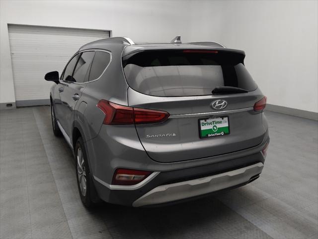 used 2019 Hyundai Santa Fe car, priced at $22,495