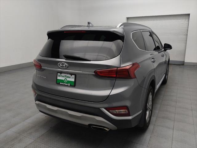 used 2019 Hyundai Santa Fe car, priced at $22,495