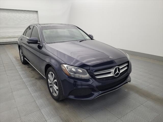 used 2018 Mercedes-Benz C-Class car, priced at $23,395