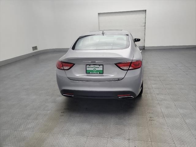 used 2015 Chrysler 200 car, priced at $13,895