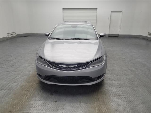 used 2015 Chrysler 200 car, priced at $13,895