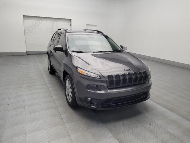 used 2018 Jeep Cherokee car, priced at $16,595