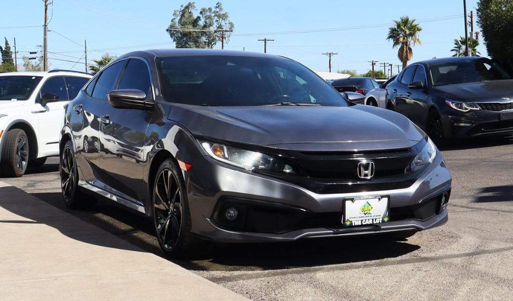 used 2021 Honda Civic car, priced at $17,841