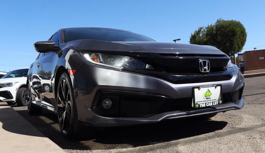 used 2021 Honda Civic car, priced at $17,841