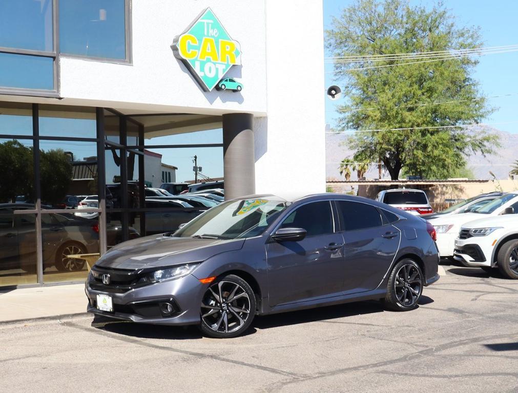 used 2021 Honda Civic car, priced at $17,841