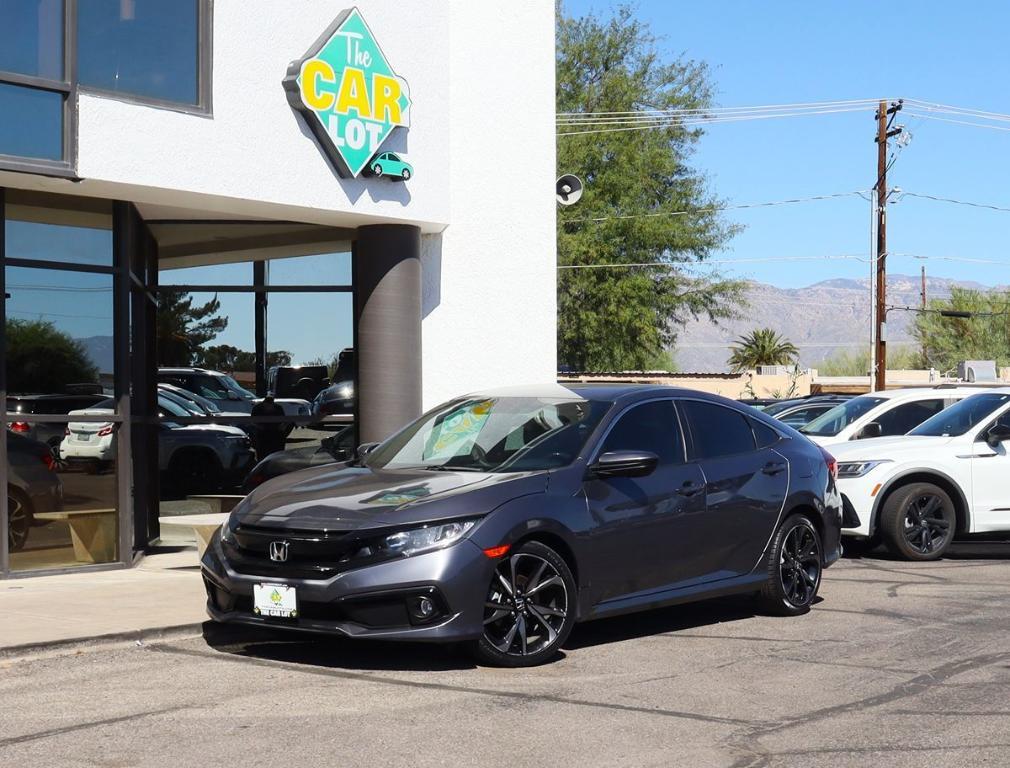 used 2021 Honda Civic car, priced at $17,841
