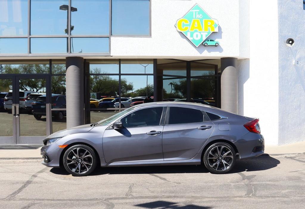 used 2021 Honda Civic car, priced at $17,841