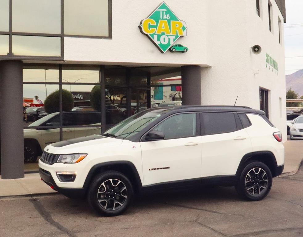 used 2021 Jeep Compass car, priced at $18,995