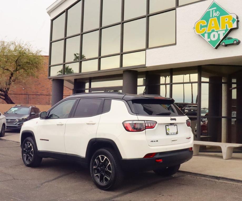 used 2021 Jeep Compass car, priced at $18,995