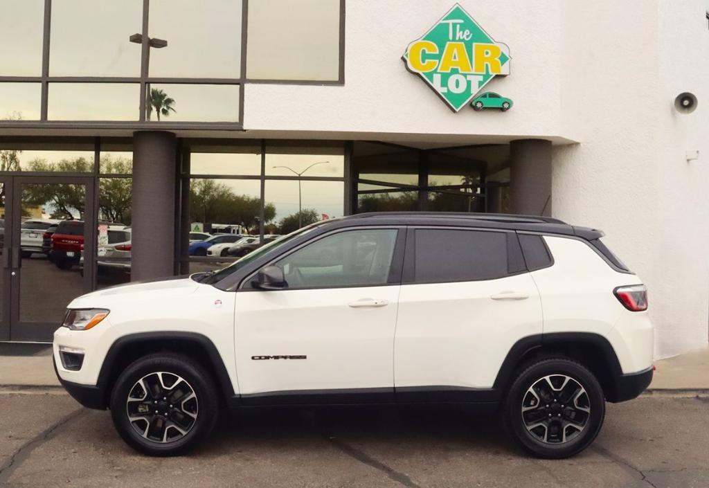 used 2021 Jeep Compass car, priced at $18,995